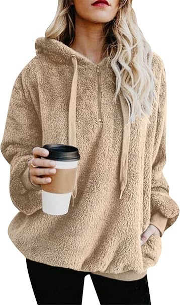 Winterpullover Damen Hoodie Christine