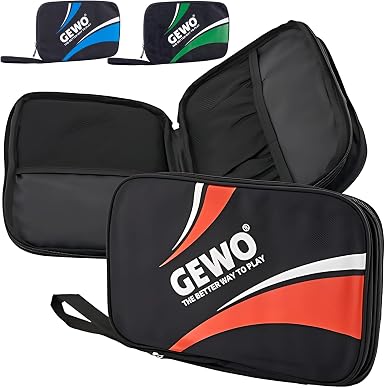 GEWO Doppelhülle Master - Tischtennisschläger-Hülle für 2 Schläger Cian