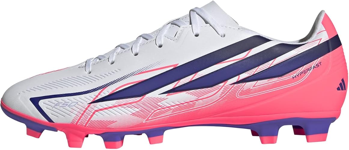 adidas Unisex F50 Hyperfast Club Soccer Boot Fixed Ground / Mixed Ground Halo
