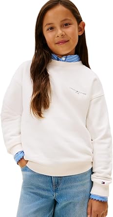 Tommy Hilfiger Mädchen Pullover-Sweatshirt Brunhilde