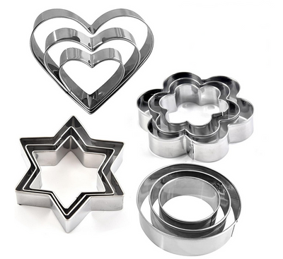 Ausstechformen 12er Set Katy