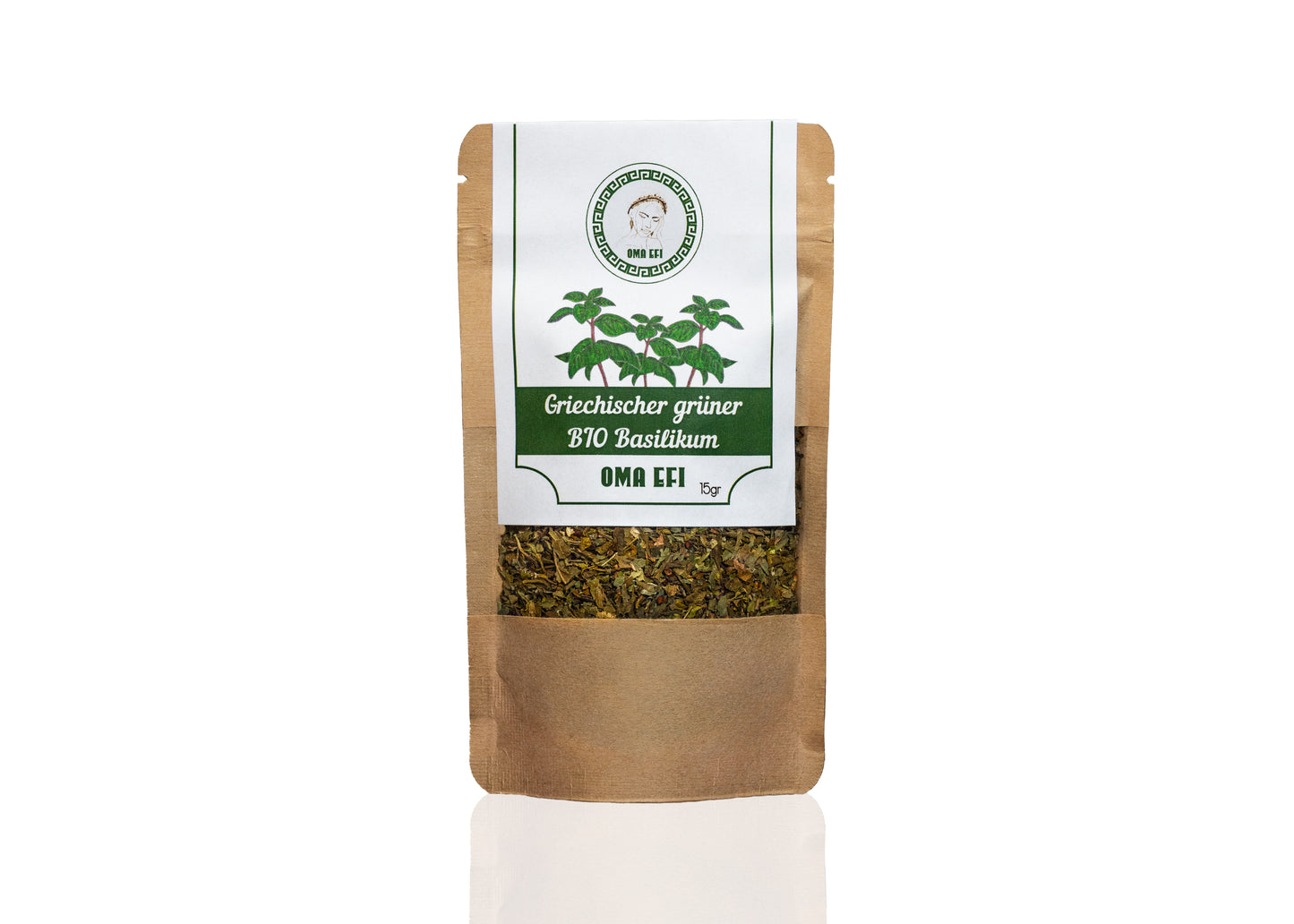 Bio Kräuter Paket mit Lorbeer, grüner Basilikum, Chili und ein Grill mix
