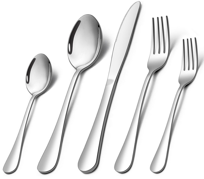 Besteckset Edelstahl 30 Teilig