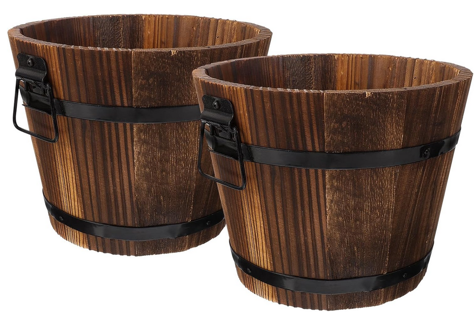 Pflanzenkübel Rustico, 2er Set