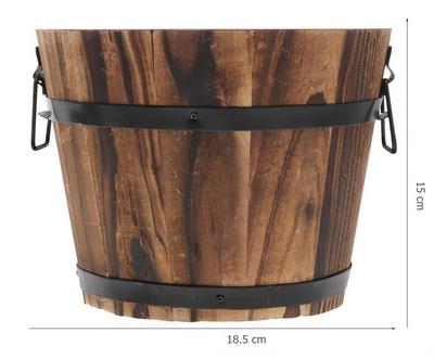 Pflanzenkübel Rustico, 2er Set