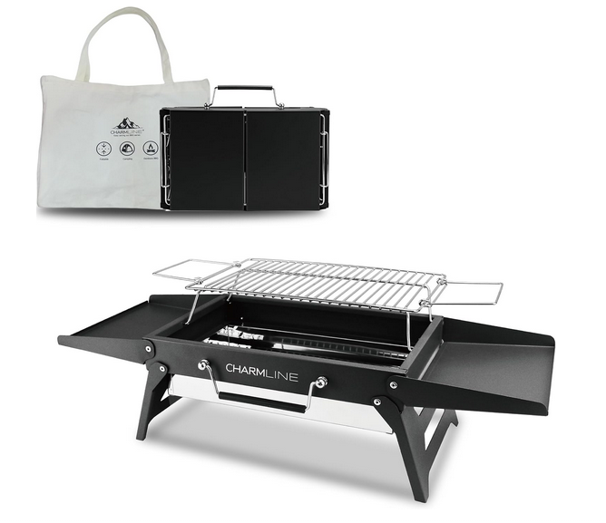 Holzkohlegrill Mini Retro