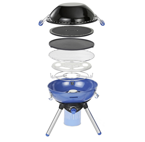 Gasgrill Campo mit integriertem Campingkocher