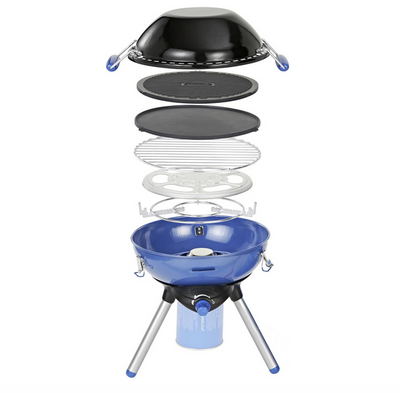 Gasgrill Campo mit integriertem Campingkocher