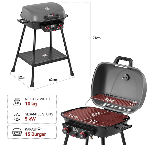 Gasgrill Piccholo