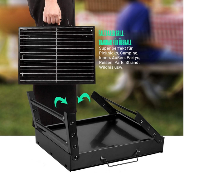 Holzkohlegrill Mini ToGo