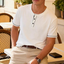 Henley T-Shirt Herren