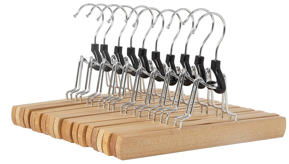 Kleiderbügel aus Holz 10er Set