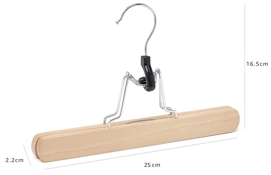 Kleiderbügel aus Holz 10er Set