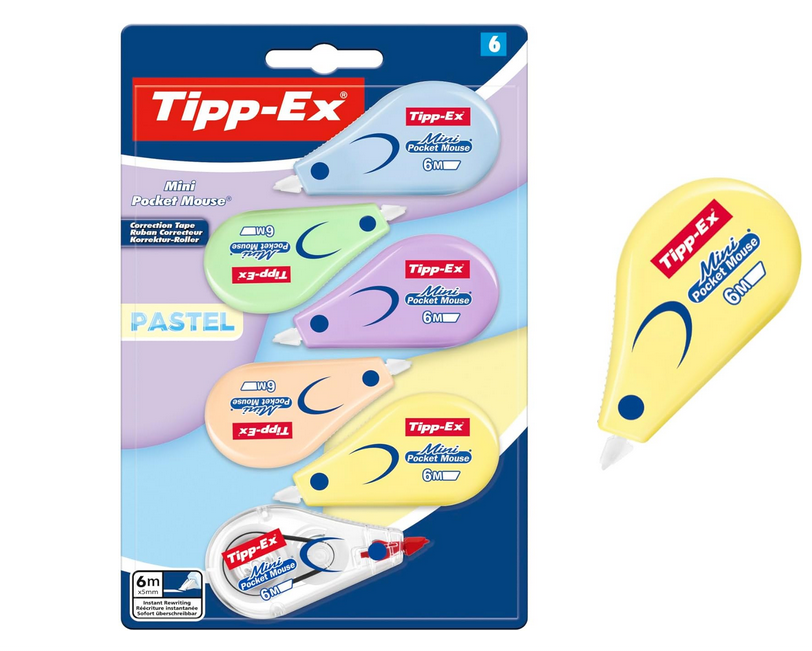 Korrekturroller von Tip-Ex, 5er Pack
