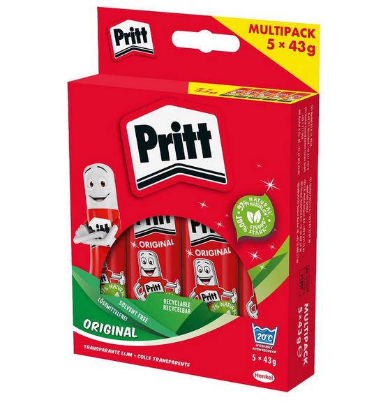 Klebstift 4er Set UHU 5x43g