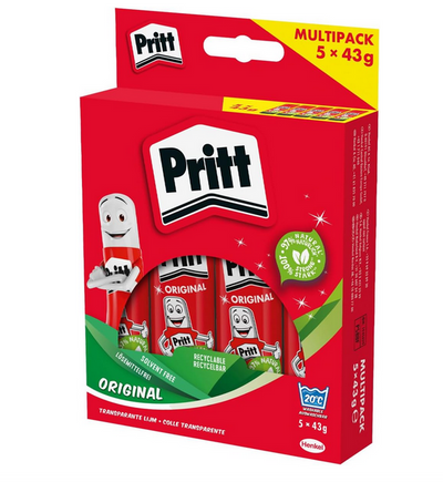 Klebstift 4er Set UHU 5x43g