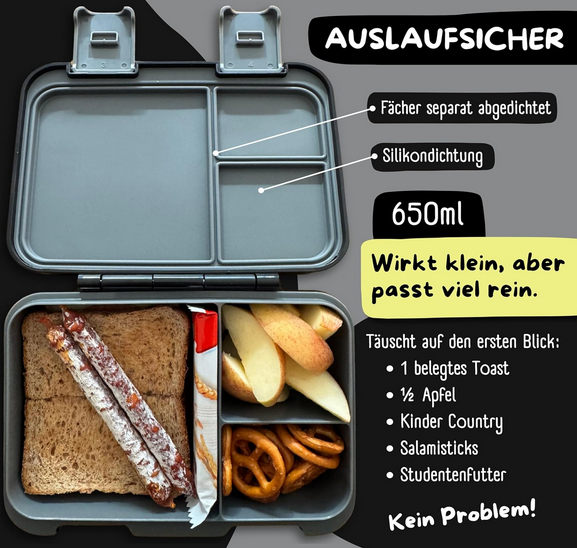 Lunchbox für Kinder, M klein