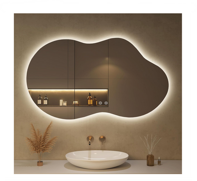 Spiegel, Designerspiegel mit Licht Aaria