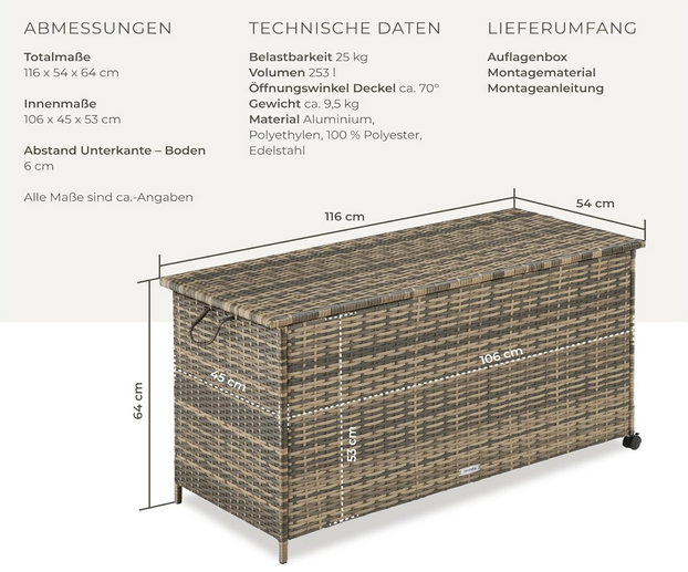 Stauraum Maxi mit Rollen
