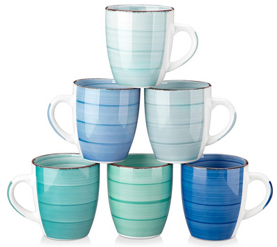 Tassen 6er Set Coloris
