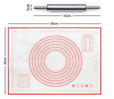 Teigroller Moderna mit Backmatte