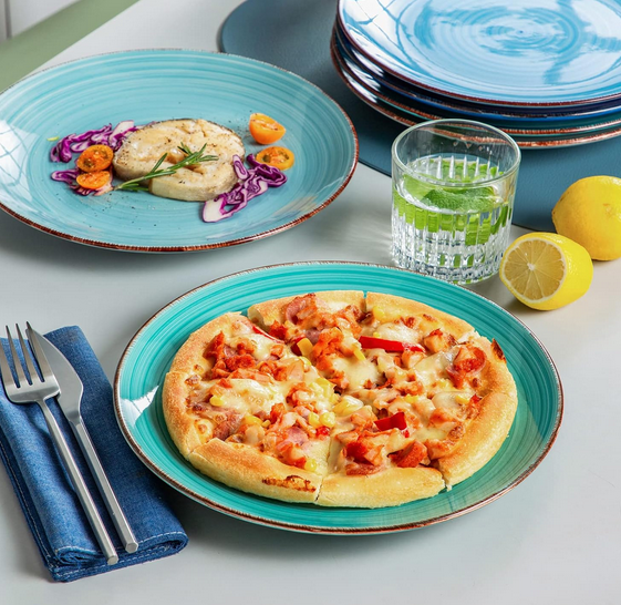 Teller 6er Set, Pastellia