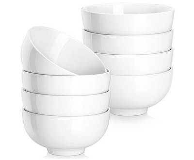 Schale 8er Set, Bianco
