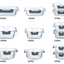 Tupperware Glas 12er Set