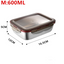 Tupperware Edelstahl 600ml, Grösse M