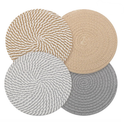 Baumwoll Untersetzer Toni, 4er Set